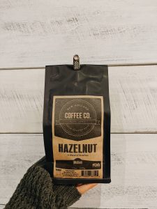 hazlenut coffee grounds