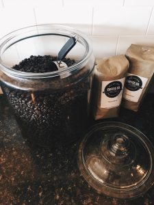 bulk wholesale coffee beans in a jar for sale