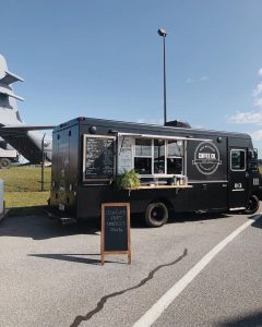 lancaster county coffee company food and coffee truck parked at a food truck festival